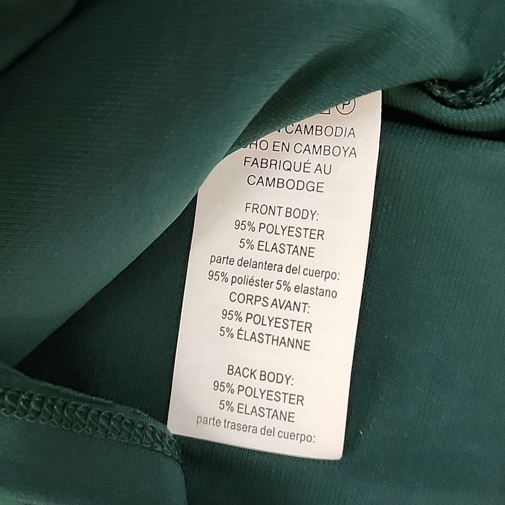 NWT Michael Kors Women's Sequin V-Neck Sleeveless Top Emerald Green XS - Picture 10 of 12